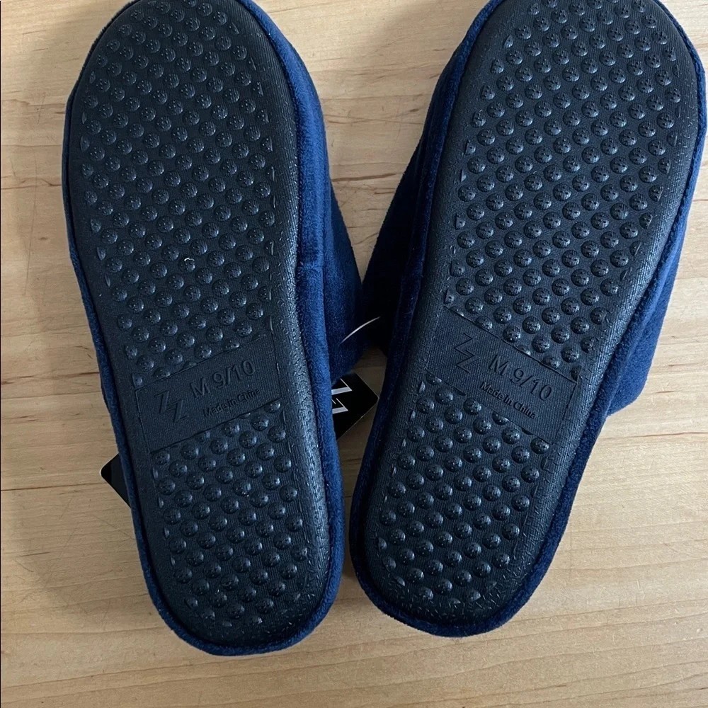 ZooZatz Men's Navy Blue Slip-On Loafers